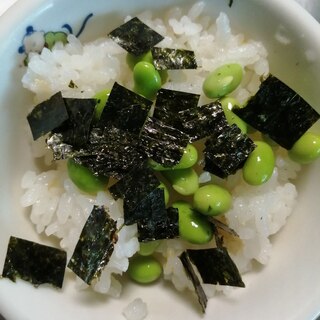 枝豆入りごはん